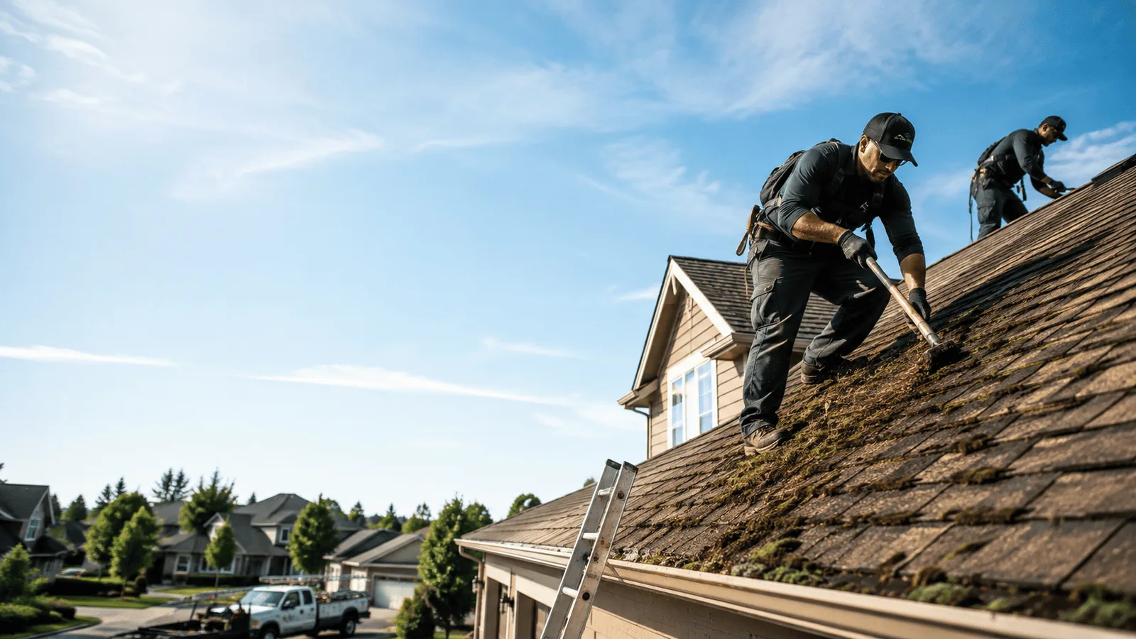 Roof Moss Removal in Alma, KS near me